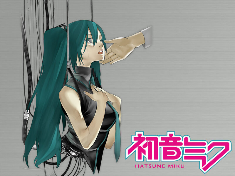 Hatsune Miku puppet scene
