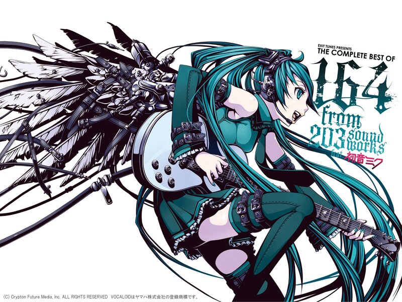 Hatsune Miku rock performance