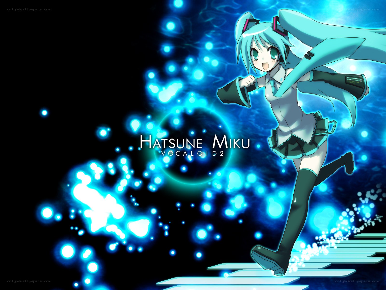 Hatsune Miku running