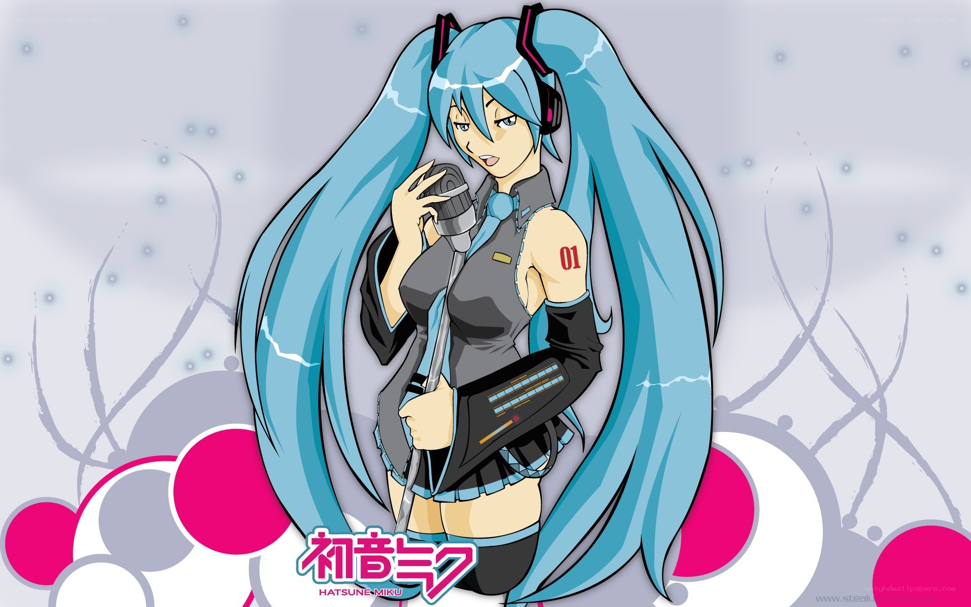 Hatsune Miku singing