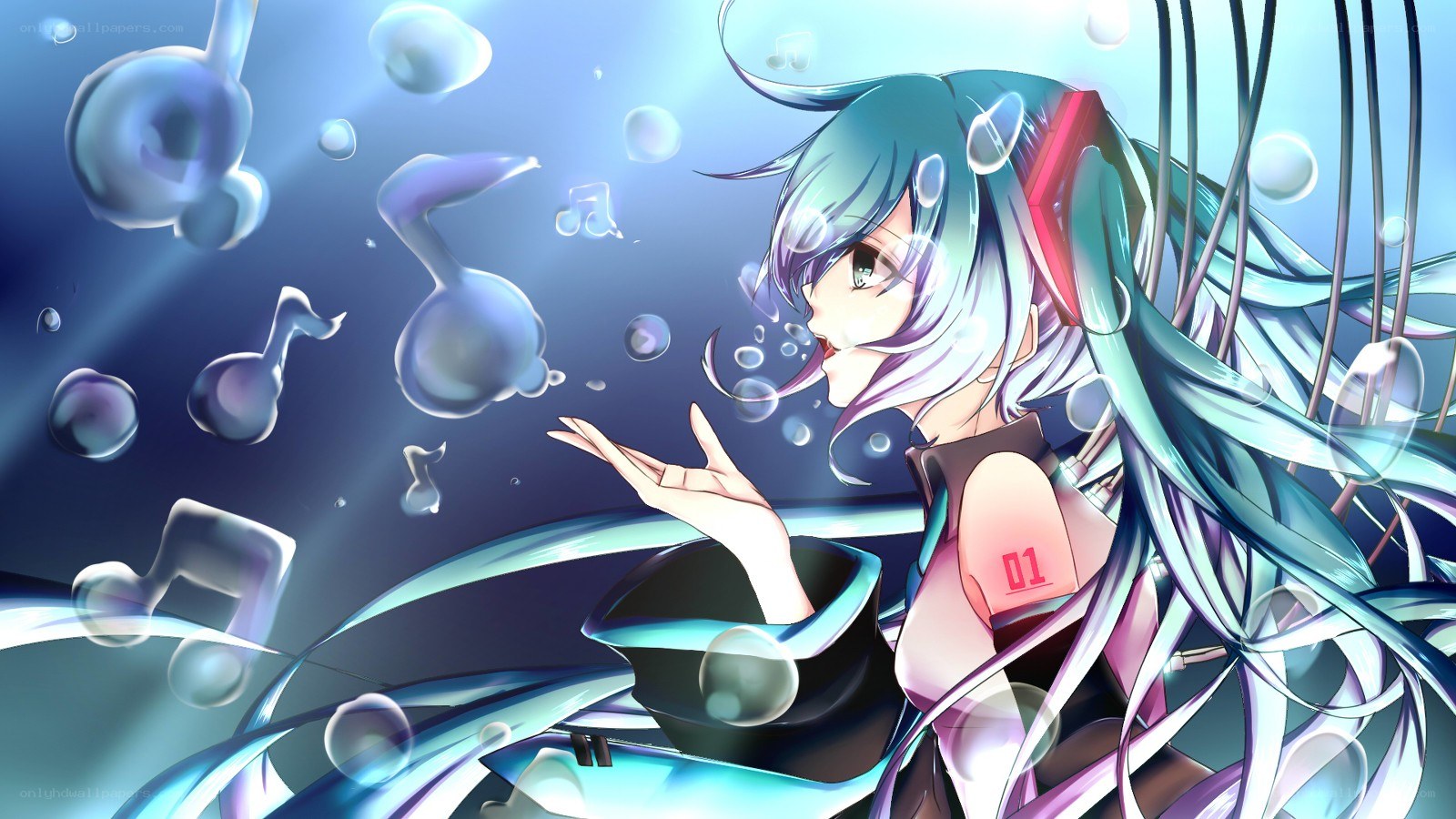 hatsune miku underwater