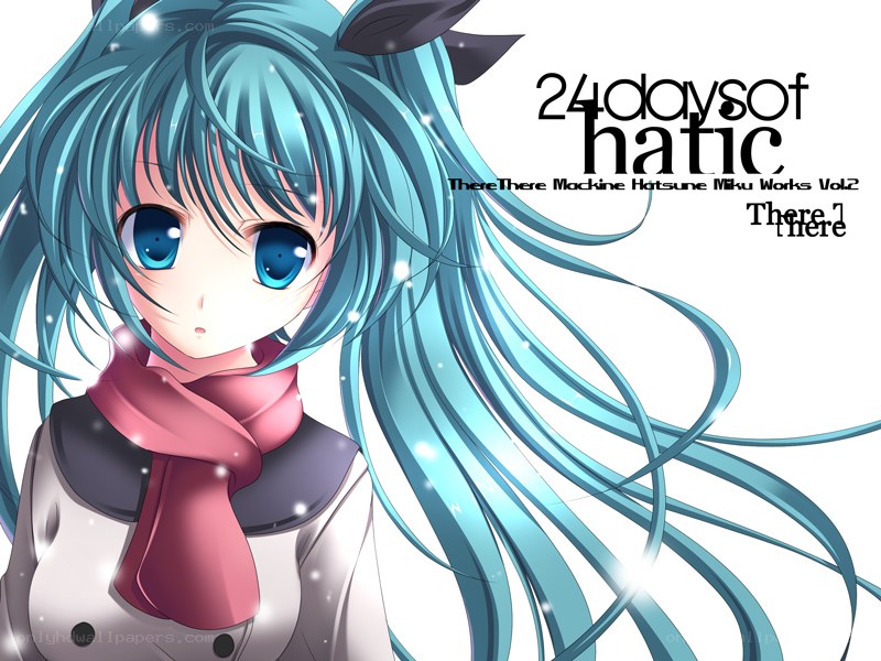 Hatsune Miku with scarf