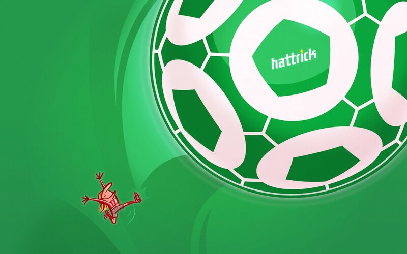 Hattrick soccer game logo