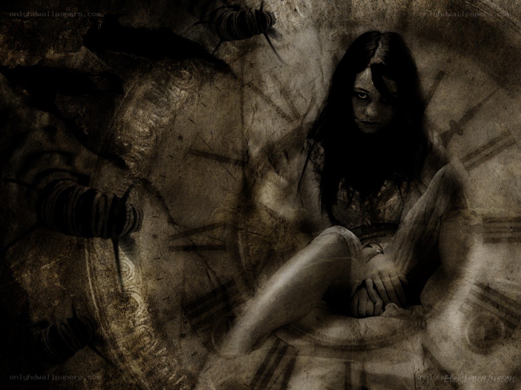 haunted clock girl