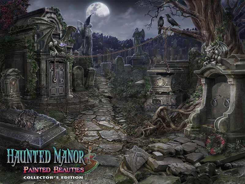 Haunted Graveyard — Gray