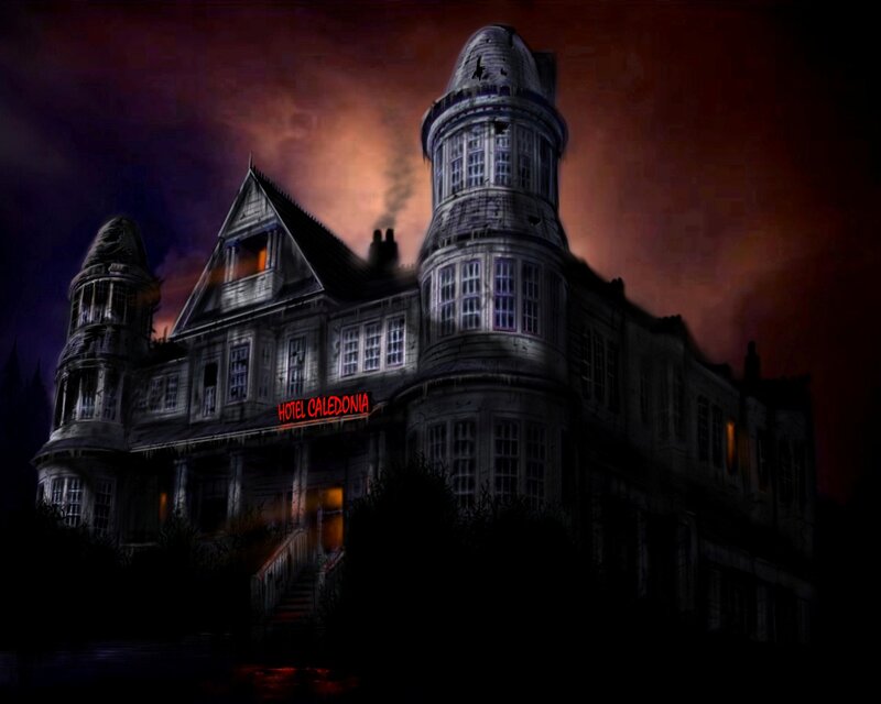 Haunted Hotel Building