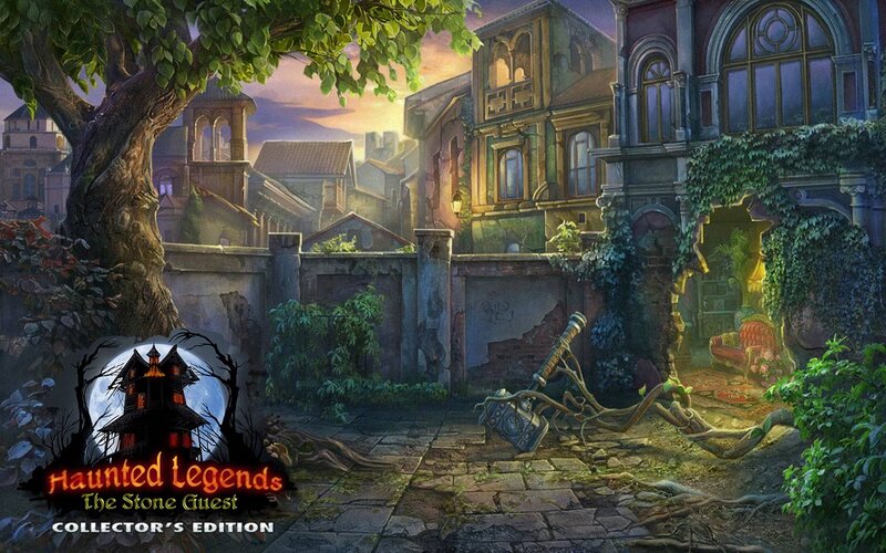 Haunted House in Courtyard