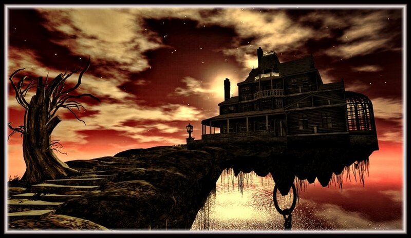 Haunted House on Cliff