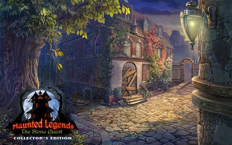 Haunted House on Cobblestone Street