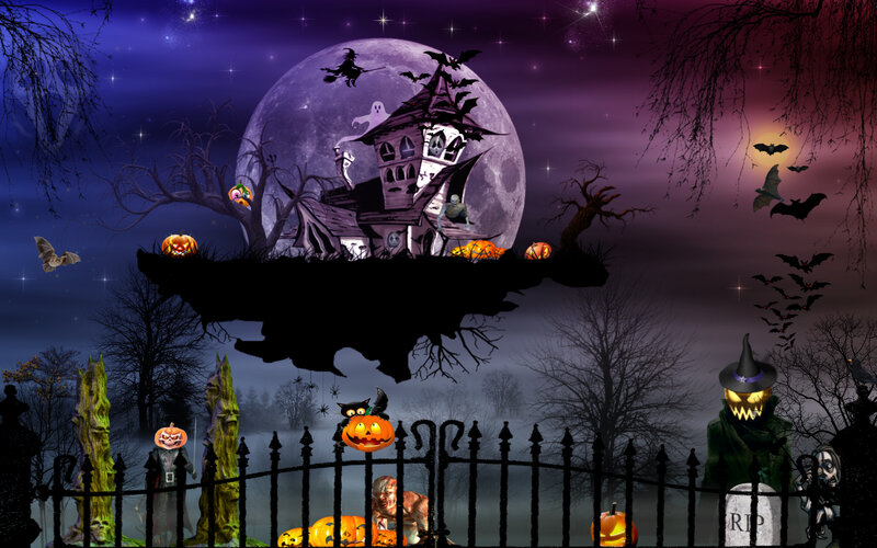 Haunted House on Floating Island