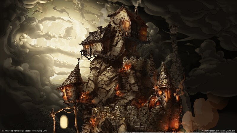 Haunted House on Rock — Gray