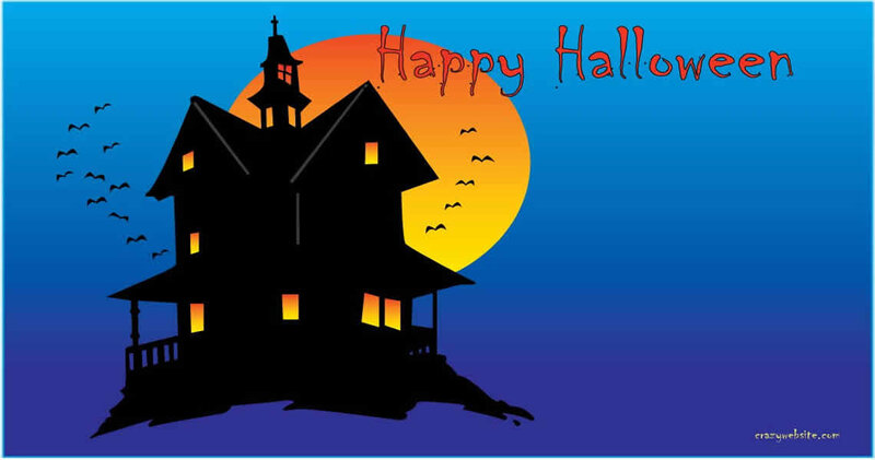 Haunted House Silhouette