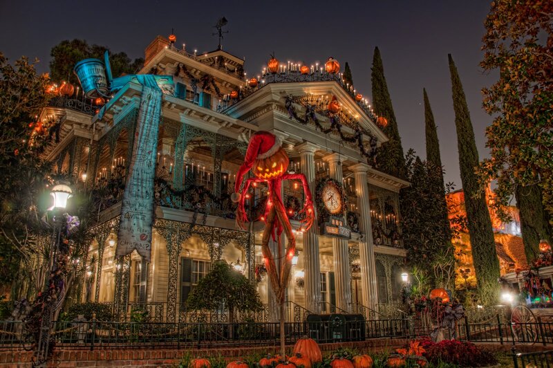 Haunted House with Scarecrow