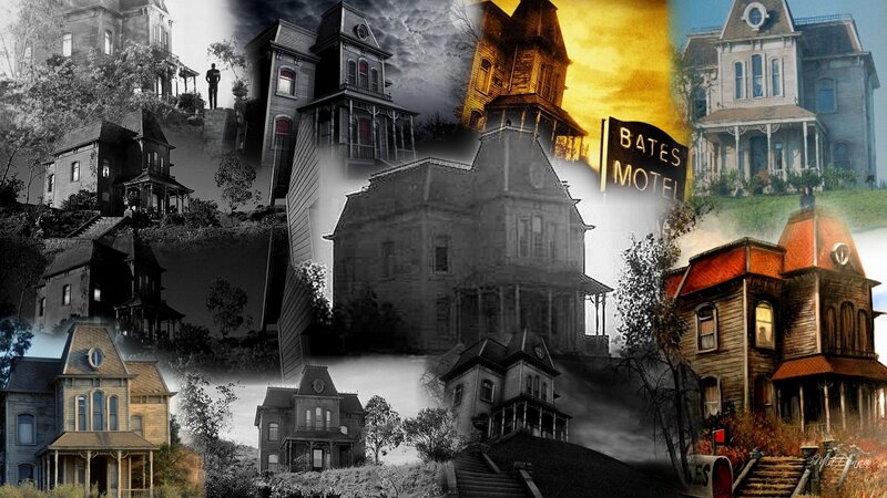 Haunted Houses Collage