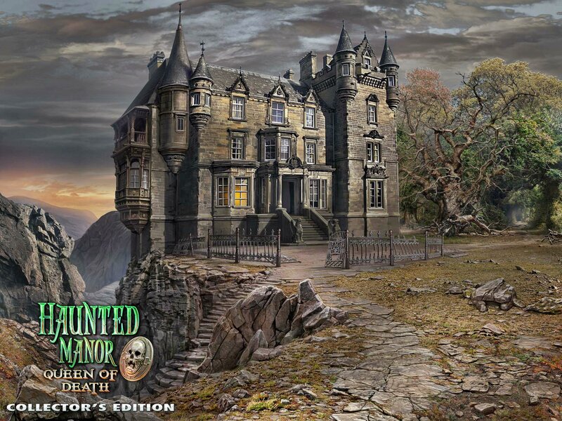 Haunted Manor on Cliff