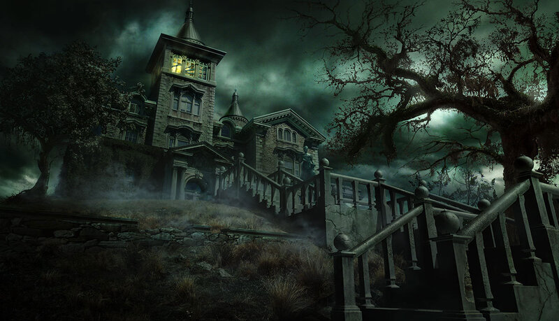 Haunted Mansion on Hill