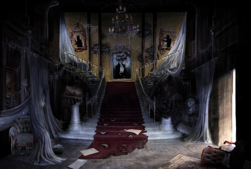 Haunted Mansion Staircase