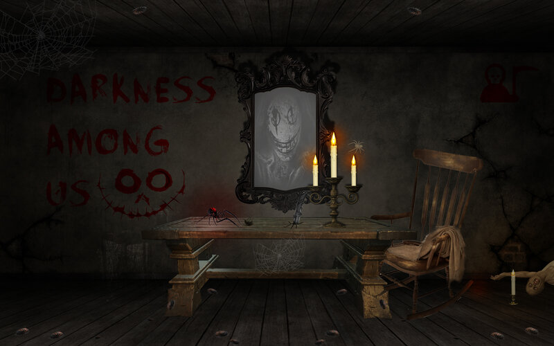 Haunted Room with Mirror