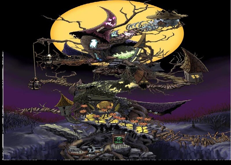 Haunted Treehouse Village