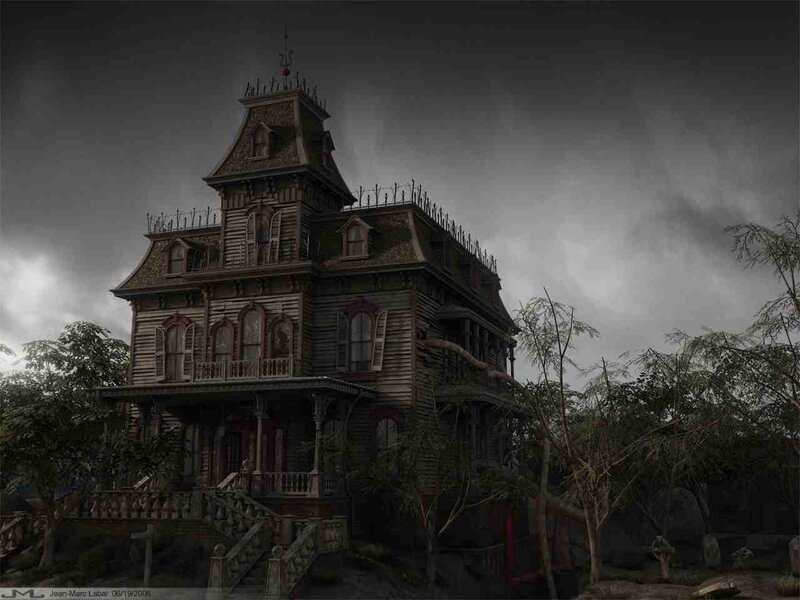 haunted Victorian house