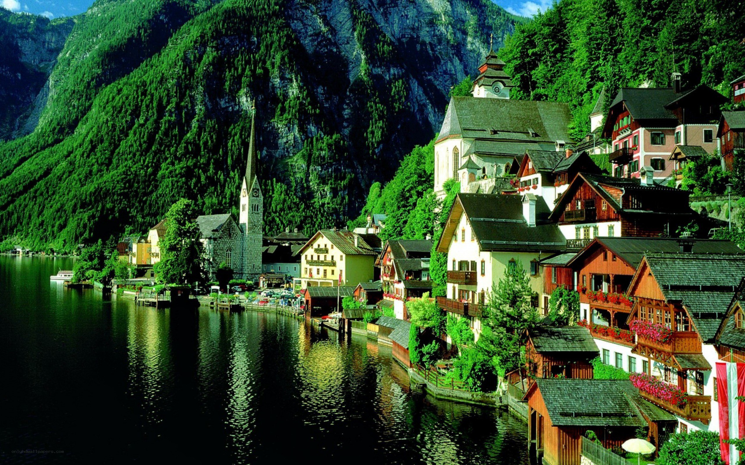Haus am See village