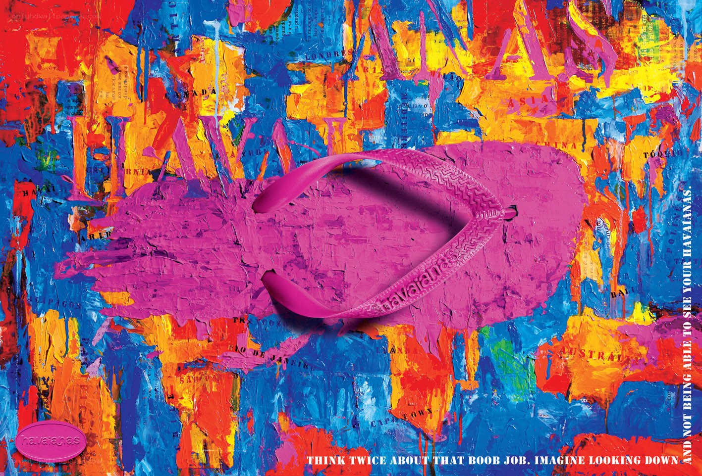 Havaianas flip-flop ad