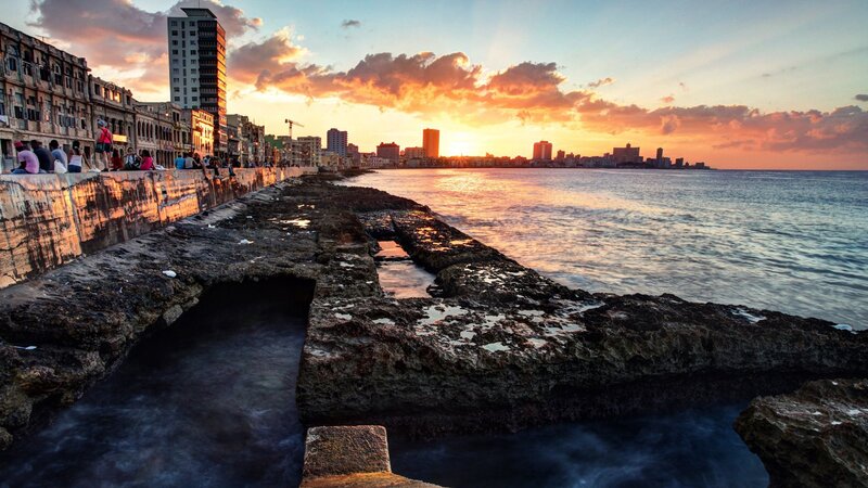 Havana Skyline at Sunset