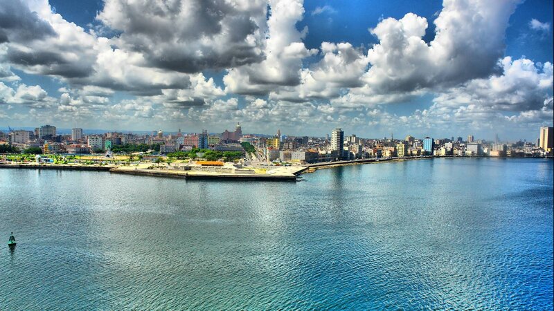 Havana skyline from the bay