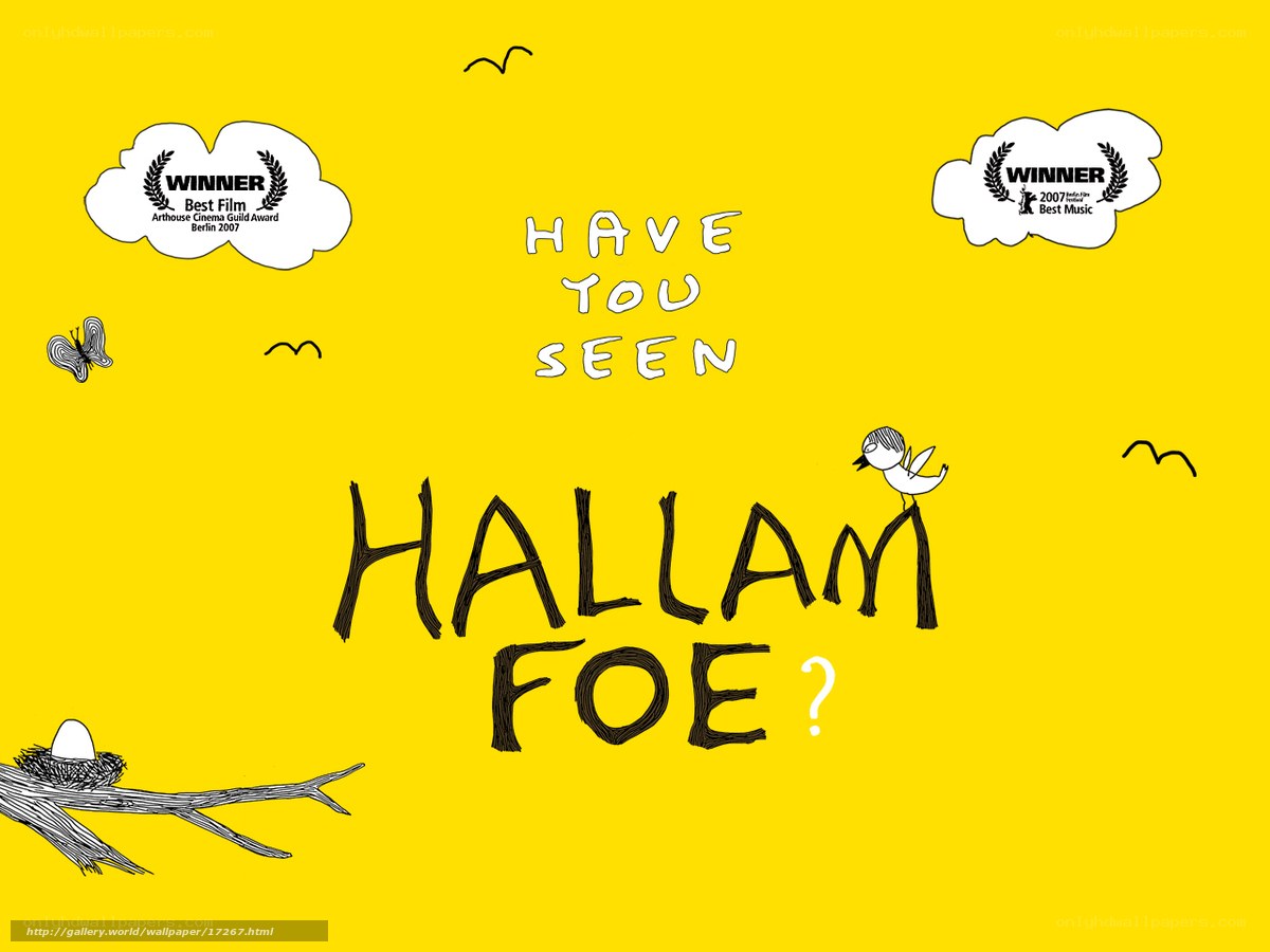 Have You Seen Hallam Foe?