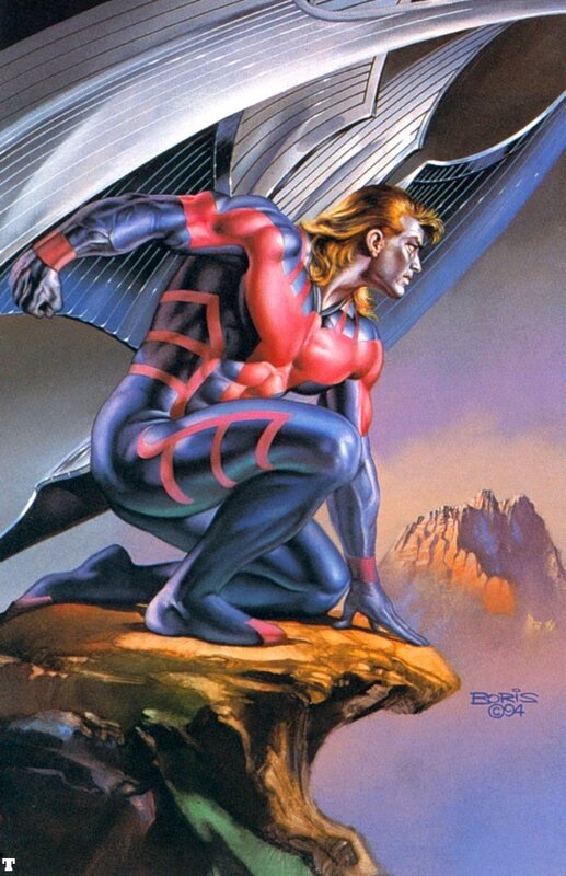 Havok on a cliff