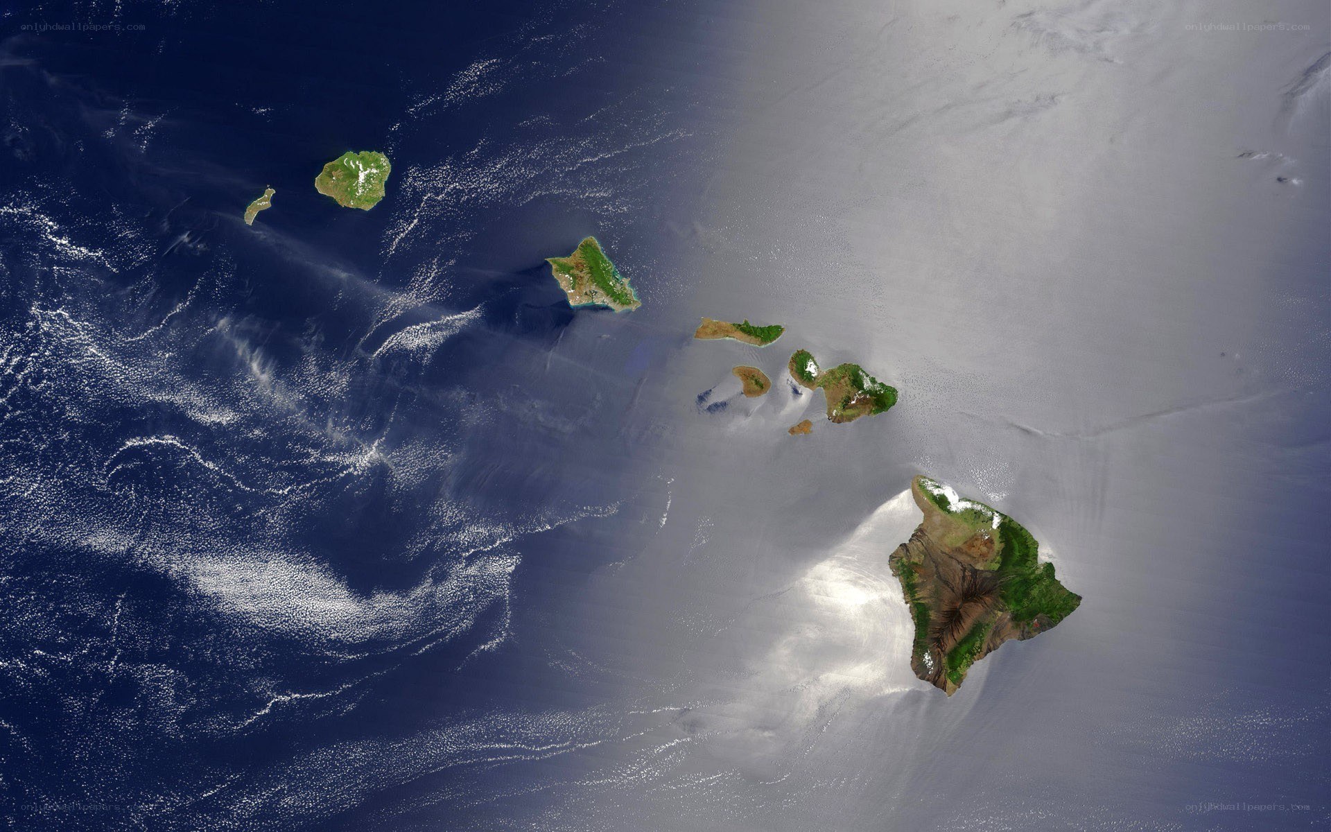 Hawaii from space