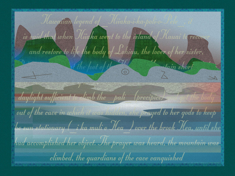 Hawaiian legend of Hiiaka