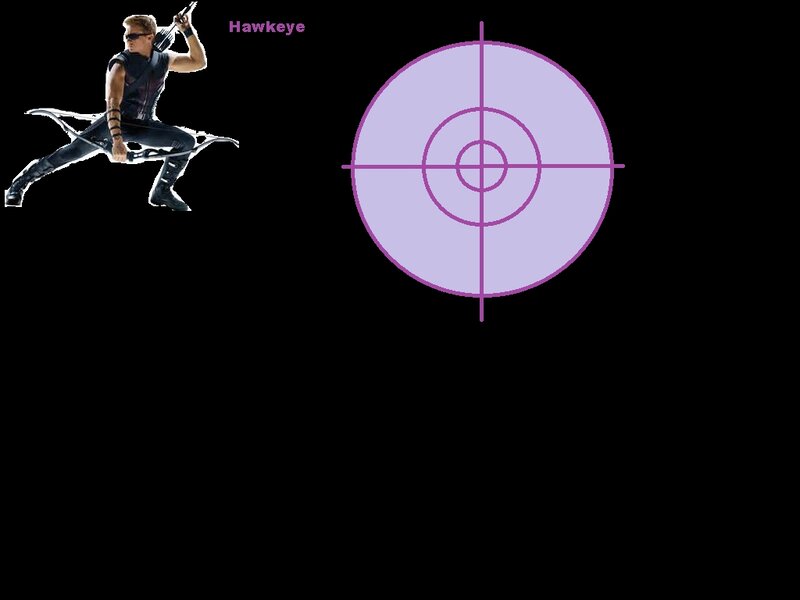 Hawkeye Character — Black, Action