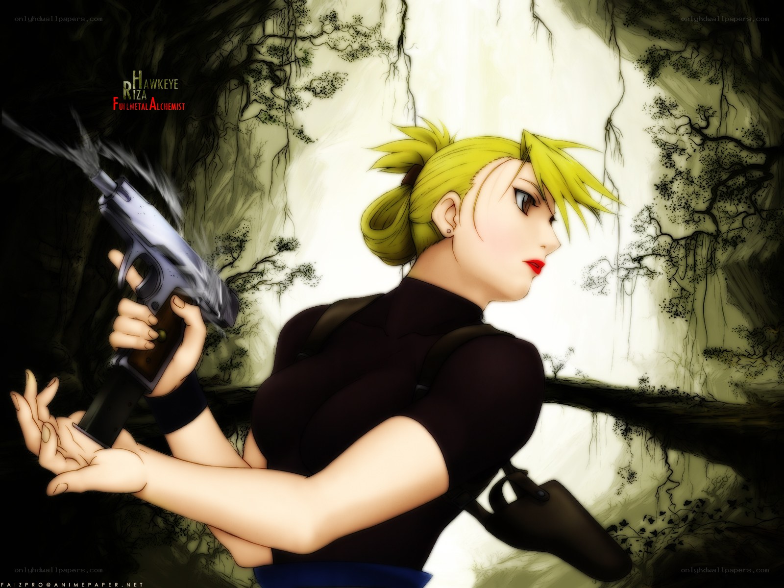 Hawkeye from Fullmetal Alchemist