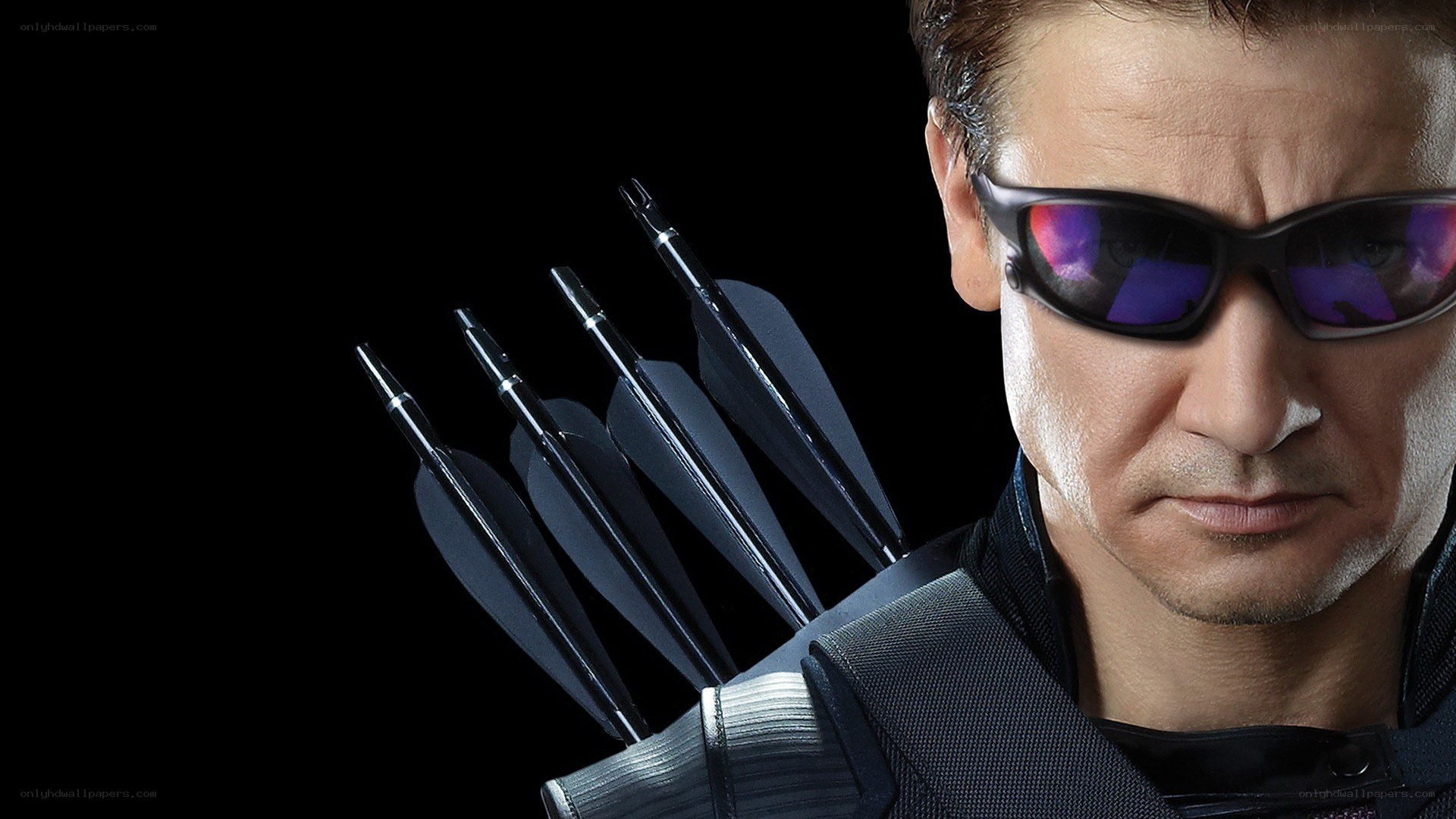 Hawkeye with arrows
