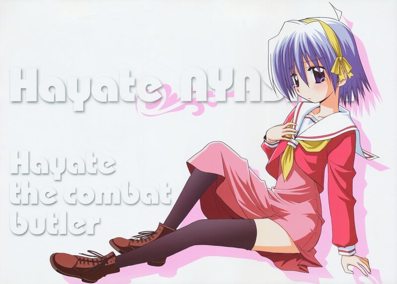 Hayate the Combat Butler character art