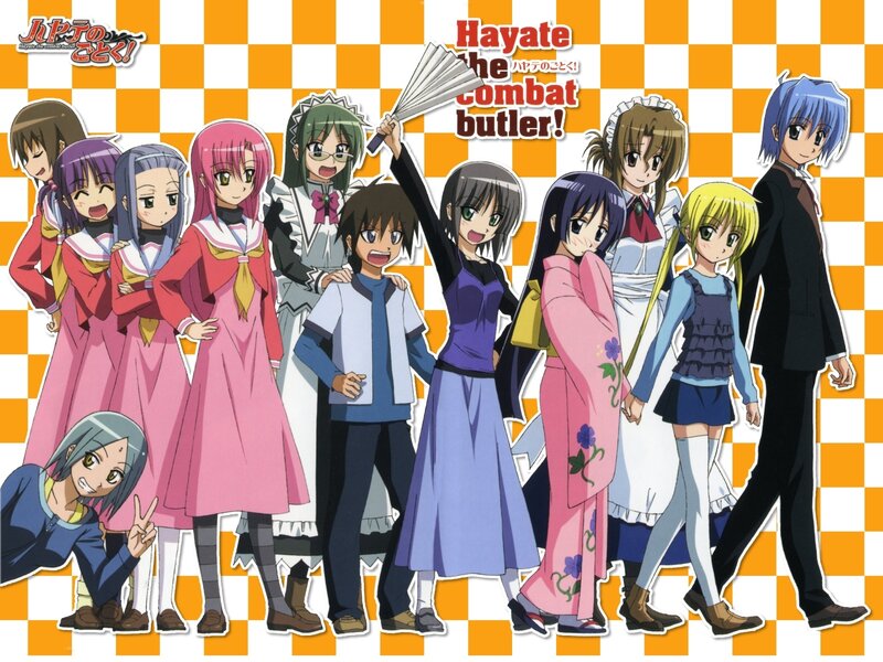 Hayate the Combat Butler characters