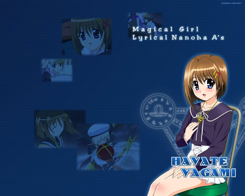 Hayate Yagami character art