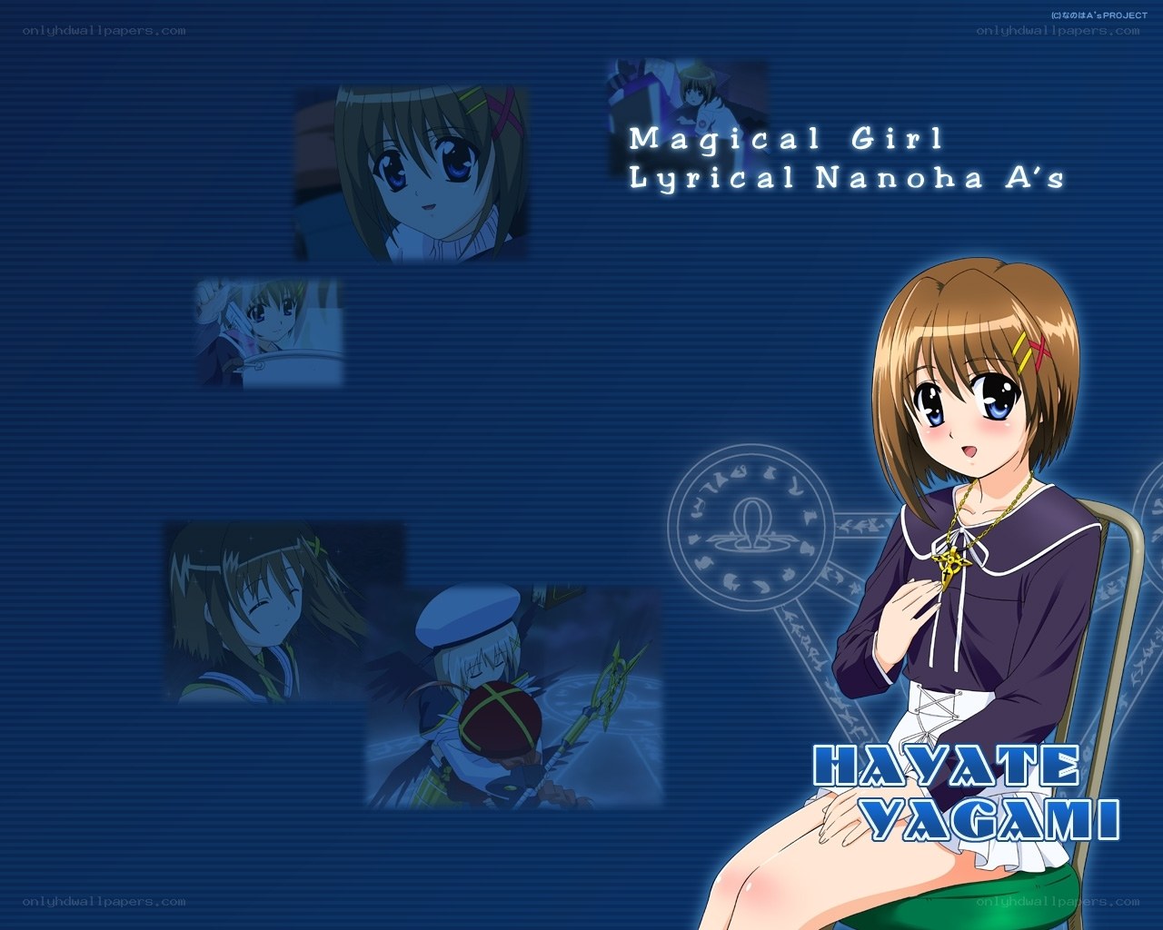 Hayate Yagami character art