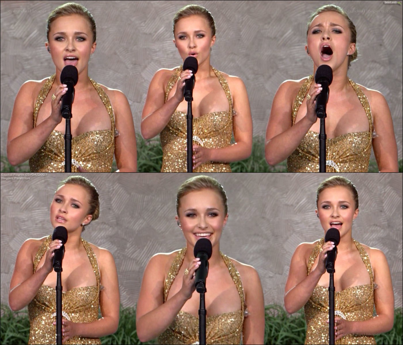Hayden Panettiere singing