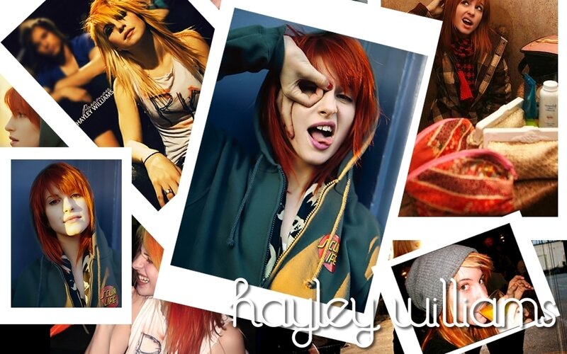Hayley Williams Collage — Red, Energetic