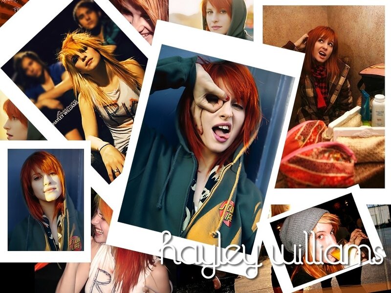 Hayley Williams Collage — Red