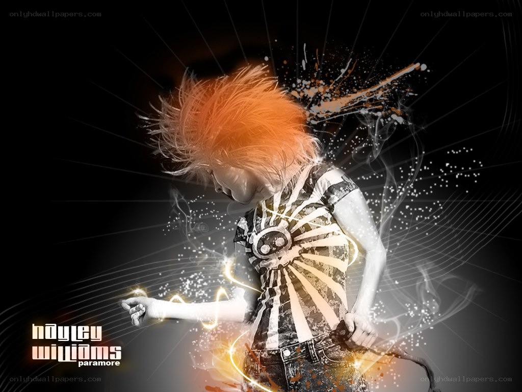 Hayley Williams in motion