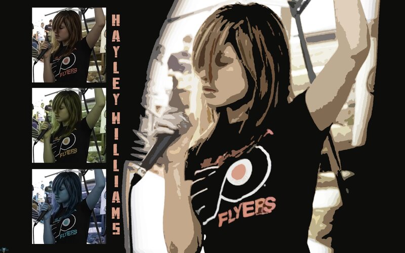 Hayley Williams performance collage