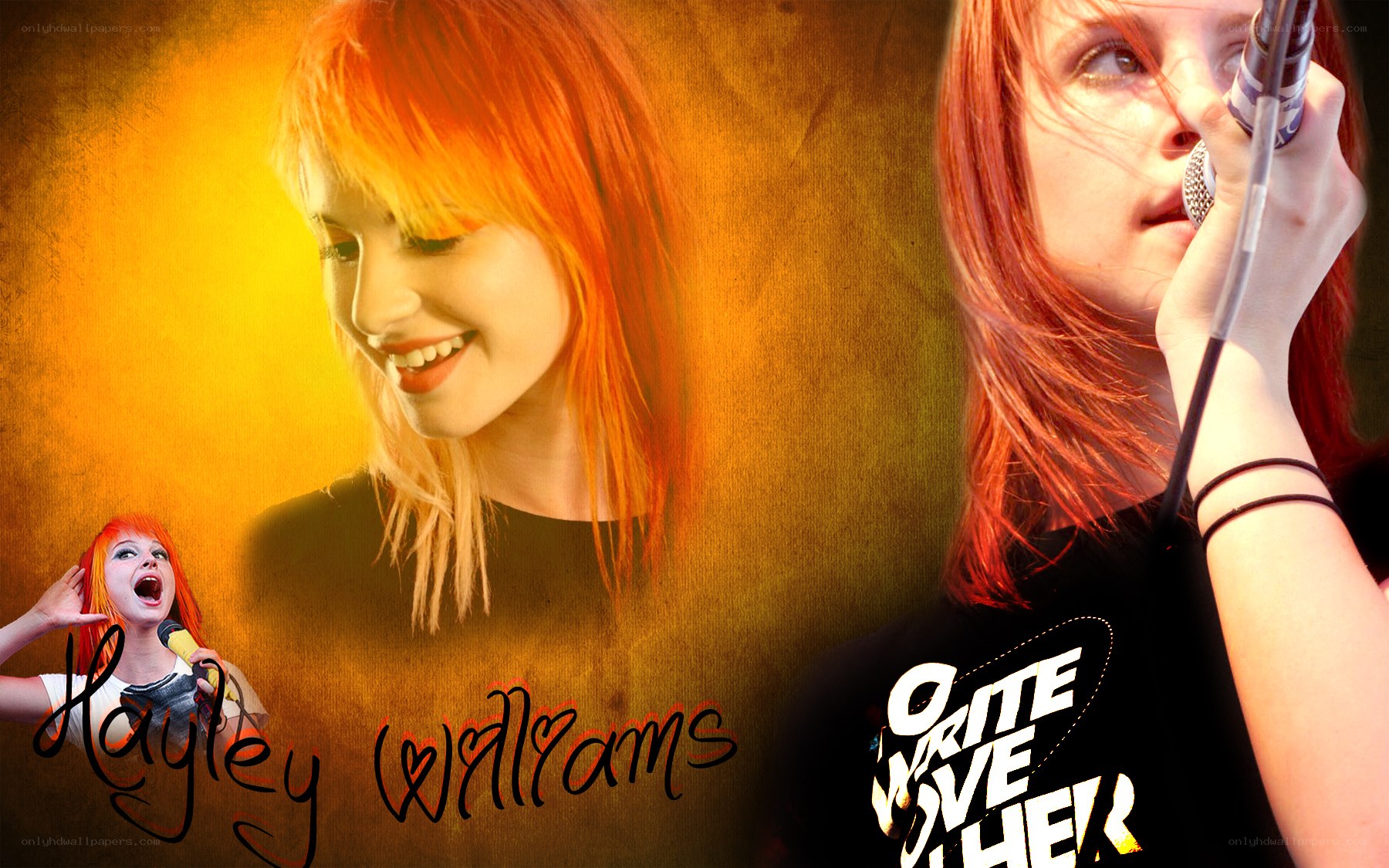 Hayley Williams performing