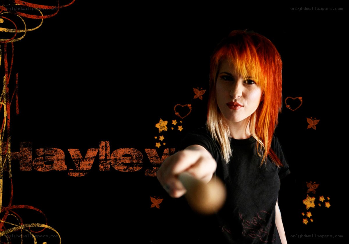 Hayley with red hair