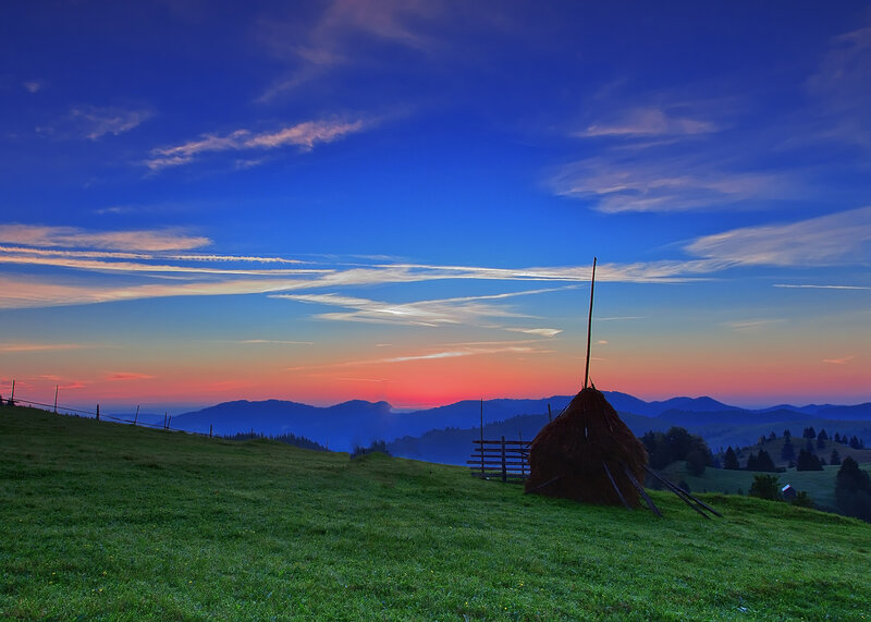 Haystack on Hillside