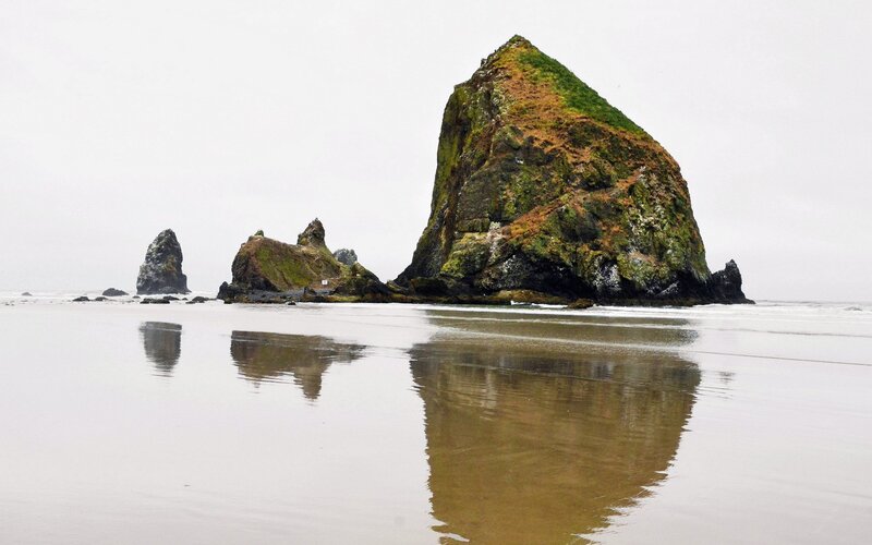 Haystack Rock at Cannon Beach