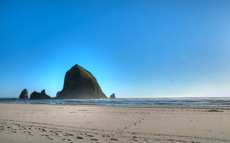 Haystack Rock at Cannon Beach