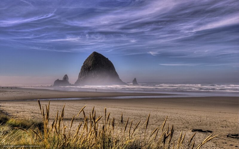 Haystack Rock at Cannon Beach